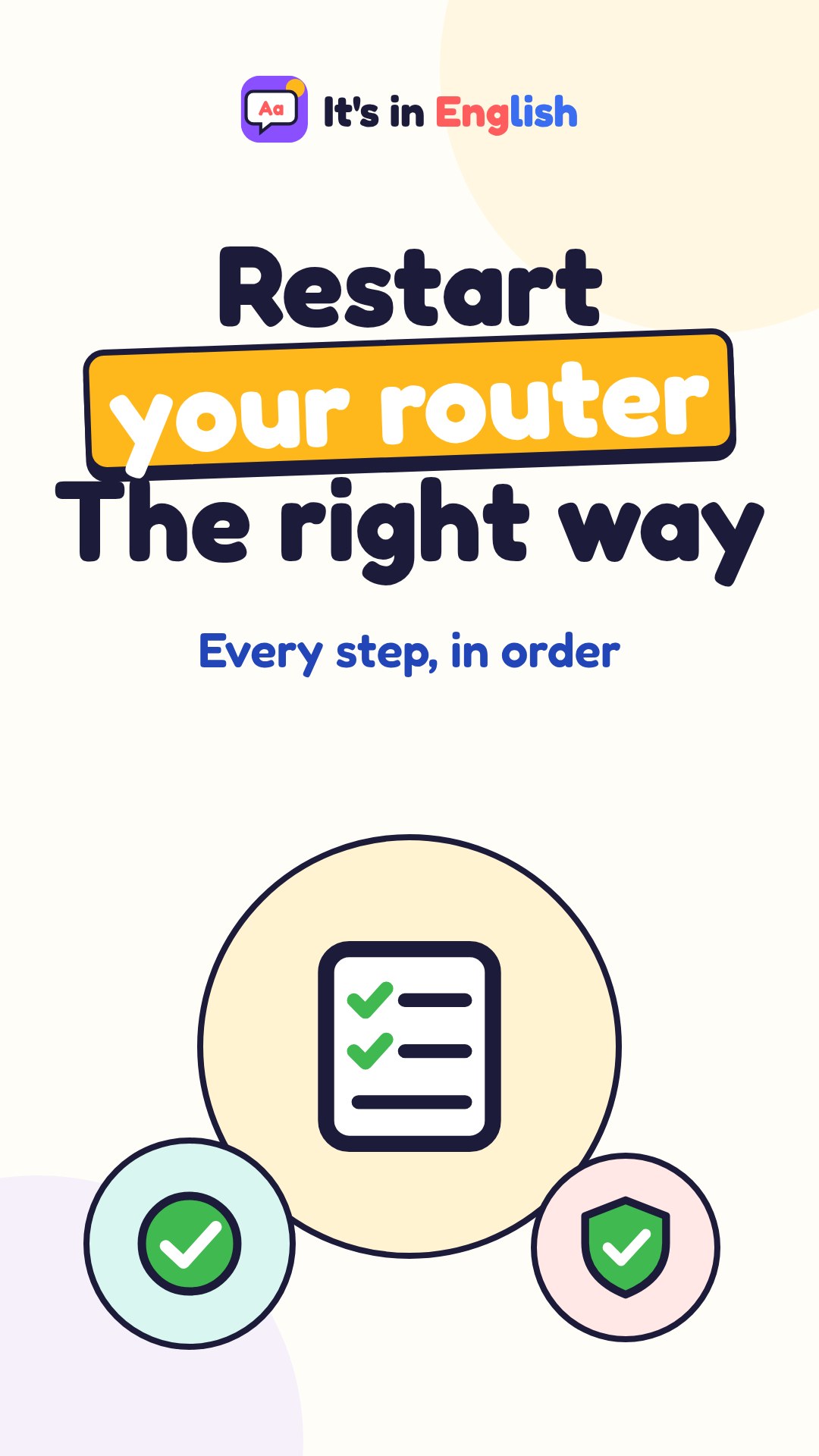 How to set up a guest Wi-Fi network | It's in English
